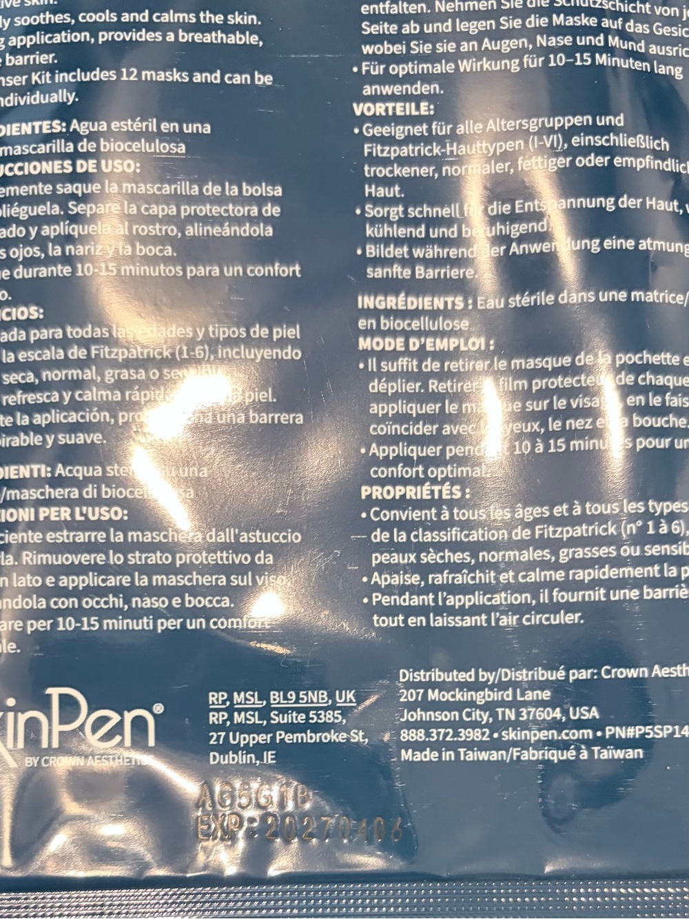 ✨ SKINPEN PREMIUM BIOCELLULOSE MASQUE + BRIGHTALIVE BOOSTER BUNDLE ✨ - Picture 4 of 9